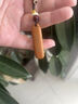 金水堂上上簽項鏈桃木護(hù)身符吊墜銀絲鑲嵌男女禮物情侶毛衣鏈禮品掛件 吊墜款 曬單實拍圖