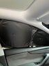 YZ適用于特斯拉Model3Y車窗遮陽簾隱私前擋風(fēng)曬頂改裝配件丫神器 全系Model Y吸盤款-前后側(cè)窗+前擋+后擋 曬單實拍圖