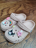卡駱馳（CROCS）貝雅兒童洞洞鞋男女童戶(hù)外包頭沙灘鞋拖鞋/207013/207012 礦石粉-6TY 30 (180mm) 曬單實(shí)拍圖