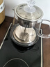 宙力不銹鋼高硼硅玻璃茶爐通用小三環(huán)消毒鍋煮杯壺煮茶器配件大全 三環(huán)煮茶器-黑色 1L 3環(huán)煮茶器 曬單實(shí)拍圖