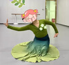 歌司朗傣族舞蹈服裝成人演出服女云南孔雀舞包臀魚(yú)尾裙藝考 粉紅色八片裙帶鉆 120 兒童尺碼 曬單實(shí)拍圖