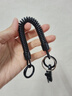欣珠伸縮彈簧手機掛繩手腕短款防丟神器男戶(hù)外旅游彈力繩可拉伸手提出行女逛街防掉手機殼掛件吊繩新款 防丟伸縮彈簧掛繩+黑色長(cháng)夾片 曬單實(shí)拍圖
