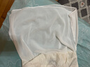 3號館不透雪紡布料夏季垂感裙布服裝里襯內襯黑色白色紗布裙子DIY面料 米白（半透）1米價(jià) 曬單實(shí)拍圖