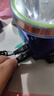 鋰電池頭燈充電器強光手電筒礦燈B字圓孔雙2二孔通用型220V電源線 12mm大雙孔充電器 曬單實拍圖