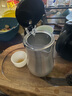 金灶（KAMJOVE） 304不銹鋼飄逸杯 辦公泡茶壺花茶杯茶水分離茶道杯 旅行茶具 曬單實拍圖