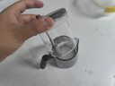 西多米泡茶壺飄逸杯2025新款胡桃木把手玻璃內(nèi)膽一鍵過濾茶水分離沖茶壺 曬單實(shí)拍圖