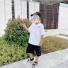李寧兒童短袖男童t恤2026夏季新款速干涼爽吸濕排汗上衣青少年運動服 白色雙標-速干涼爽 【店長推薦】 170 cm 曬單實拍圖