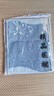 茶光（CHAGUANG）韓版純棉廚房做飯圍裙女新款圍腰透氣薄帆布可愛洋氣家用工作 帆布背帶蕾絲兜兔藍(lán)色 曬單實(shí)拍圖