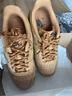 耐克（NIKE）女鞋Air Force 1經(jīng)典小麥AF1空軍一號運(yùn)動鞋時尚休閑鞋百搭板鞋 FZ7372-200 38.5 曬單實(shí)拍圖