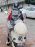 京嚴代駕雨衣騎手專(zhuān)用全身防暴雨折疊小電動(dòng)車(chē)自行車(chē)騎行成人防水雨披 【加長(cháng)加厚款】雙帽檐雨衣 5XL 1件 代駕專(zhuān)用 可套頭盔 曬單實(shí)拍圖