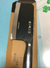 張小泉黑將不銹鋼廚房家用刀具 切菜刀 斬切刀 【京東定制】 曬單實(shí)拍圖