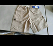 Wassup Sohot短褲男夏季冰絲涼感工裝褲男潮流休閑五分褲 卡其色 3XL 曬單實(shí)拍圖