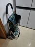 homesensehomesense購(gòu)物車 鋁合金便攜買菜手拉車折疊拉桿大號(hào)購(gòu)物小推拉車 A60綠底葉子 A60 大號(hào) 曬單實(shí)拍圖