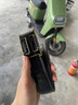 AREA法國進口品質(zhì)男士腰帶真皮字母自動扣皮帶休閑頭層牛皮內(nèi)穿褲帶男 3.5自動扣金扣-黑色帶 105cm 曬單實拍圖