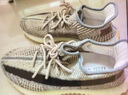 阿迪達斯Yeezy350灰芝麻椰子夏日透氣男女運動休閑鞋F(xiàn)Z1267 44.5 曬單實拍圖