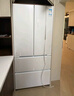 東芝（TOSHIBA）548白珍珠【高容全嵌】60cm超薄嵌入大容量雙系統(tǒng)風(fēng)冷無(wú)霜自動(dòng)制冰法式多門(mén)國(guó)家補(bǔ)貼家用電冰箱 GR-RF548WI-PM165 云脂白 曬單實(shí)拍圖