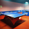 紅雙喜乒乓球臺彩虹ITTF乒聯國際大賽標準乒乓球桌 N.TCH彩虹球臺(RAINBOW) 曬單實拍圖