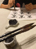 御龍湖皇狼御筆高檔狼毫書(shū)法專(zhuān)業(yè)級御龍湖毛筆楷行草教師節禮盒書(shū)畫(huà)毛筆套裝感恩師恩禮盒真品 皇狼御筆5支套裝(帶禮盒) 曬單實(shí)拍圖