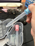 通用（GE）嬰兒喂藥神器喂藥器新生兒防嗆喝水寶寶幼兒滴管式喂水吃藥吸管器 滴管式(粉+藍+量杯)袋裝 曬單實(shí)拍圖