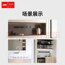 優(yōu)必克軌道插座mini Pro黑色安全門款嵌入廚房滑軌插座500mm+3粒適配器 曬單實拍圖
