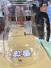 76臺(tái)灣玻璃泡茶壺飄逸杯內(nèi)膽過(guò)濾茶水分離茶壺耐熱耐泡茶壺茶具 YD-970+2杯 970ml 曬單實(shí)拍圖