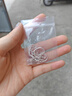 ZEGL銀色愛心項鏈女原創(chuàng)設(shè)計飾品掛件吊墜鎖骨鏈輕奢夏季生日禮物 曬單實拍圖