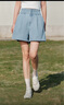 森馬（Semir）牛仔褲女寬松短褲chic百搭2025夏季高腰A字褲甜酷風(fēng)109325122001 曬單實(shí)拍圖