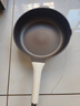 Fofana德國品牌有鈦不粘鍋0氟炒鍋家用炒菜鍋平底鍋燃?xì)庠铍姶艩t通用 白色豪華套餐A款兩件套 24cm 曬單實拍圖