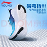 李寧童鞋男大童跑鞋春夏新款羚越蜻蛉低幫網(wǎng)面透氣青少年輕便跑步鞋 標(biāo)準(zhǔn)白/影紫藍(lán)/時(shí)空藍(lán)28-7 39 曬單實(shí)拍圖