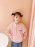 G. DUCKKIDS童裝女童外套春秋2025新款兒童衣服洋氣卡通印花女寶寶長(zhǎng)袖夾克衫 粉色 90 尺碼1~2歲【 80-90cm】 曬單實(shí)拍圖