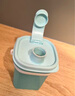 特百惠（Tupperware）迷你纖巧壺350ml夏季果汁飲料咖啡冷水壺塑料水杯子七夕送禮 馬卡藍(lán)350ml 曬單實(shí)拍圖