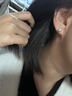 joyself海水Akoya珍珠耳釘18K金赫本素釘小燈泡高級(jí)感耳環(huán)耳飾女 「甄選」6.5-7mm / 低調(diào)日常 曬單實(shí)拍圖