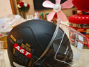 雀石特大碼5XL夏季頭盔電動車男大頭圍 3C安全認(rèn)證新國標(biāo)A類 摩托車頭盔電瓶車安全帽女四季通用 超大頭圍-啞黑-【透明長鏡】 頭圍【大碼】 曬單實(shí)拍圖