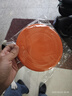 彩色耐磨軟膠飛盤寵物狗狗專用耐咬訓(xùn)練飛碟回力標(biāo)互動(dòng)玩具 寵物飛盤-橙色-1個(gè) 曬單實(shí)拍圖
