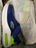 Skechers斯凱奇兒童運動(dòng)鞋男童透氣網(wǎng)鞋時(shí)尚魔術(shù)貼大童跑步鞋403748L 曬單實(shí)拍圖