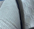 南極人（NanJiren）記憶棉乳膠床墊學生宿舍床墊子0.9x1.9米榻榻米單人床墊軟床褥子 南極人-菱格白【厚約5cm】 90x190cm【耐壓回彈 久睡不塌】 曬單實拍圖