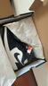 耐克NIKE緩震籃球鞋男喬丹AJ1 JORDAN1中幫運(yùn)動(dòng)鞋 DQ8426-010黑白40.5 曬單實(shí)拍圖