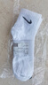 耐克（NIKE）男襪女襪 25新款訓(xùn)練透氣短襪快干柔軟休閑跑步健身運動nike襪子 熱推/簡約經(jīng)典白色/三雙裝 L/26-28厘米/42-46碼 曬單實拍圖