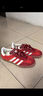阿迪達斯 （adidas）三葉草 七夕禮物女 GAZELLE INDOOR W  IE1051 淺猩紅  35.5 曬單實拍圖