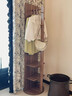 小匠材全身鏡家用穿衣鏡臥室可旋轉移動(dòng)帶掛衣架一體試衣鏡子 曬單實(shí)拍圖