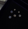 施華洛世奇（SWAROVSKI）耳釘耳環(huán)耳飾女度假風(fēng)輕奢小眾送女友女七夕情人節禮物 Constella鍍白金1800046 曬單實(shí)拍圖