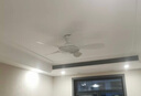 TCL全光譜護眼風(fēng)扇燈客廳吊扇燈餐廳燈風(fēng)扇一體電風(fēng)扇吊燈 吸頂白色-46寸五葉-變頻-遙控 曬單實(shí)拍圖