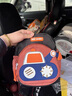 JCZS德國工程車(chē)幼兒園書(shū)包男童輕便兒童背包旅游帥氣寶寶出門(mén)便攜包雙 黑色 曬單實(shí)拍圖