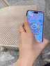 DL 1998黃金9999金戒指莫比烏斯環(huán)情侶足金5G對(duì)戒男女結(jié)婚情侶戒指禮物 0.01g 磨砂女戒指 曬單實(shí)拍圖