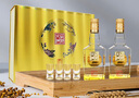 全興 大曲晶彩金 濃香型白酒 52度 500ml*2瓶 禮盒裝 贈酒具  曬單實拍圖