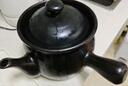 康舒（KANGSHU）煎藥砂鍋熬中藥罐明火陶瓷藥鍋煎藥壺中藥壺熬藥沙鍋中藥煲煮藥罐 黑色藥煲 加厚壁身 2100ml 曬單實拍圖