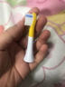 澳松（AOOSSI）適配飛利浦電動牙刷頭兒童莎莉雞泡泡刷替換HX2432/HX243B/HX2472/2032/HX247Y/HX2022電動牙刷頭 4支 兒童款莎莉雞（軟膠包邊） 曬單實拍圖