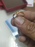 老鳳祥愛心黃金戒指女足金結(jié)求婚戒子七夕情人節(jié)生日禮物送女友老婆紀(jì)念 足金交織愛心戒指 曬單實拍圖