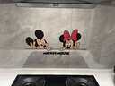 梵夢(mèng)卡通米奇廚房防油污貼紙防火耐高溫靜電透明墻紙防水油煙機墻貼膜 FY-07-米奇透明油煙貼 70cm高*120cm寬 曬單實(shí)拍圖