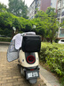 電動(dòng)車(chē)掛包后置儲物箱防水電瓶車(chē)收納袋防雨掛包自行車(chē)掛兜手機包 后掛包-【黑色 】-可放頭盔 曬單實(shí)拍圖